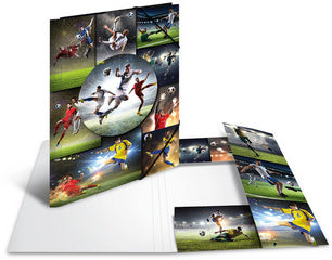 HERMA hoekbinder voetbal, karton, DIN A4