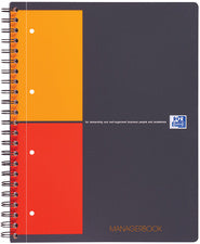 Oxford International Collegeblock MANAGERBOEK, DIN A4
