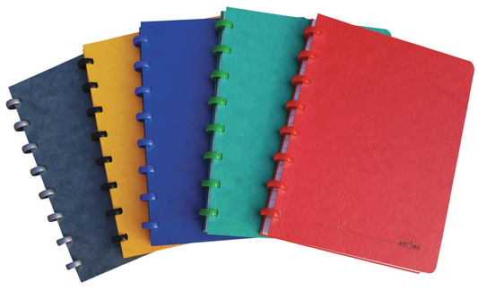 Atoma patroonschrift ft 16,5 x 21 cm, 144 bladzijden, gelijnd
