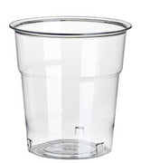 PAPSTAR Plastic Drinkbeker PS, 0.1 l, glashelder, 50st.