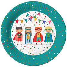PAPSTAR Superhero papieren bord, rond, 230 mm