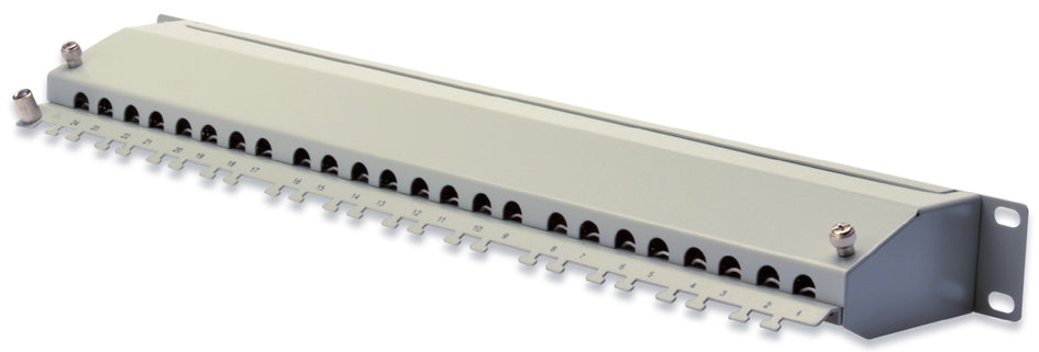 DIGITUS 19 Patch Panel Cat.6, klasse E, 48 x RJ45, 1 RU