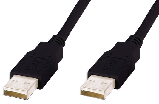 DIGITUS USB 2.0 aansluitkabel, USB-A - USB-A stekker, 1,8 m