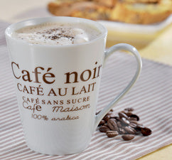 caterado by Esmeyer koffiemok Fact, wit met opdruk