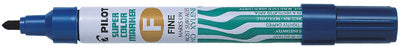 PILOT permanent marker SUPER COLOR FINE, ronde punt, zwart