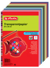herlitz Transparant Papier, 200 x 300 mm, Inhoud: 10 vellen