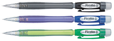Pentel vulpotlood Fiesta AX105, transparant zwart