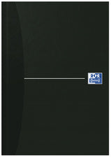 Oxford Notebook Smart Black - hardback, DIN A5, vierkant