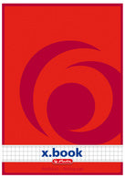 herlitz schrijfblok x.book, A5, ongeperforeerd, 50 vel, vierkant