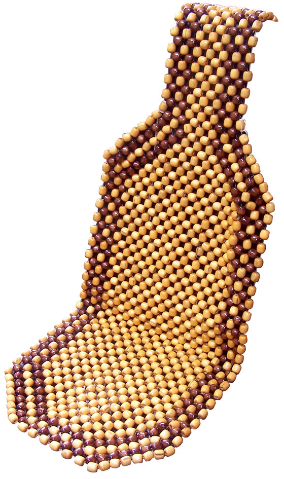 IWH Auto Houten Bal Stoelhoes, beige