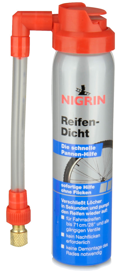 NIGRIN afdichtmiddel voor fietsbanden, 75 ml