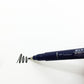 Tombow kalligrafiepen Fudenosuke, hardheid graad 1, set van 10
