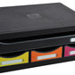 EXACOMPTA TOOLBOX MINI ladebox, 4 laden, zwart