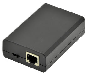DIGITUS Gigabit PoE Splitter, RJ45 - RJ45, 24W, schwarz