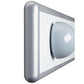 MAUL magnetische wandrail, lengte: 1.000 mm, zilver