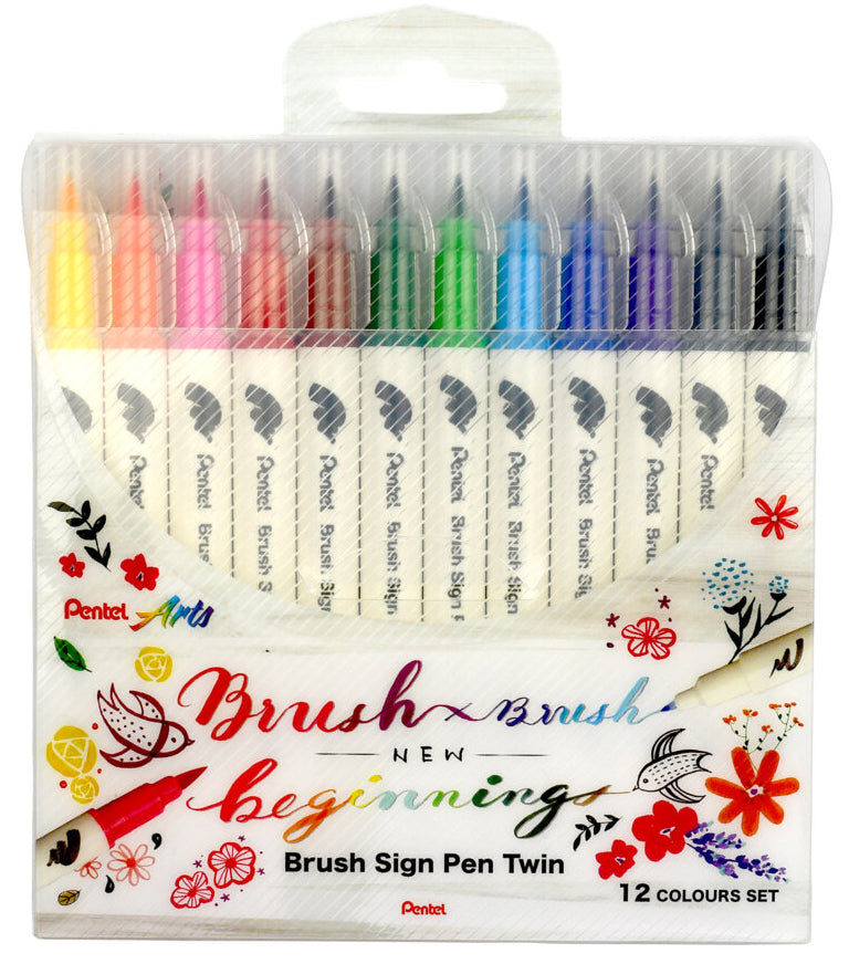 Pentel BrushBordstift