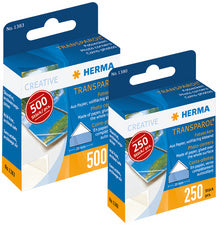 HERMA Transparol Photo Corners, inhoud: 250 stuks