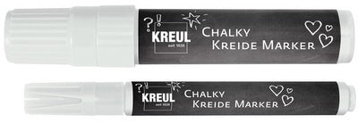 KREUL Kreidemarker Krijt, Medium, Sneeuwwit