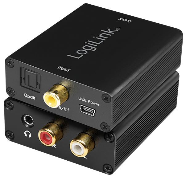 LogiLink Audio Converter, digitaal naar analoog, 3,5 mm/SPDIF