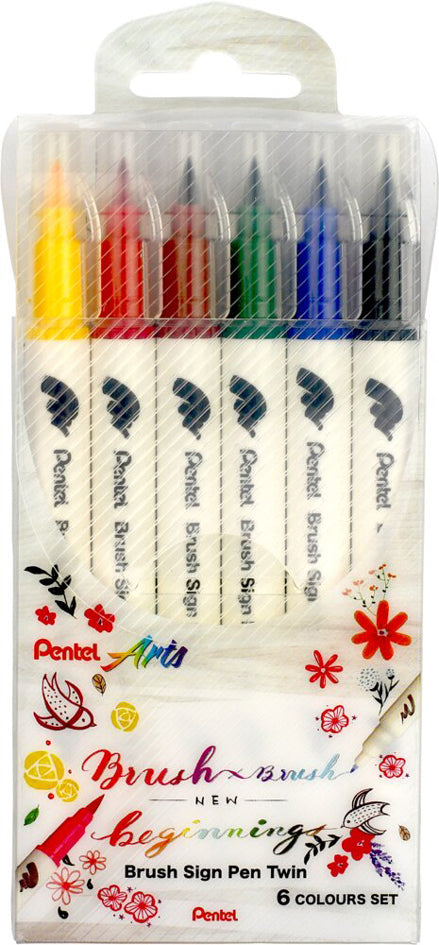 Pentel BrushBordstift