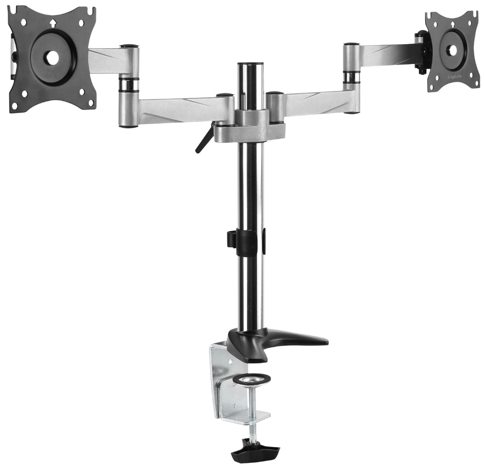 LogiLink TFT/LCD dubbele monitorarm, armlengte: 342 mm