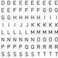HERMA lettersticker A-Z, folie zwart, 20 x 20 mm