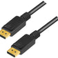 LogiLink DisplayPort 1.4 aansluitkabel, 5,0 m, zwart