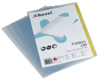 REXEL View Sleeve Standaard, A4, PP, glashelder, 0,10 mm