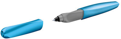 Pelikan Twist rollerball frosted blauw, blauw metallic