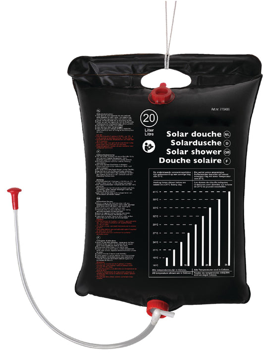 cartrend zonnedouche, inhoud: 20 liter
