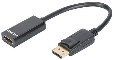 DIGITUS Adapter, DisplayPort mannetje - HDMI A vrouwtje