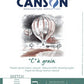 CANSON tekenpapier spiraalblok C à grain, A4, 125 g/m2