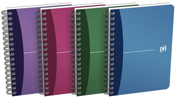 Oxford Office spiraalboek, DIN A6, vierkant, 90 vel, PP