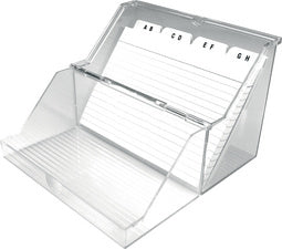 helit kleine archiefdoos de index, A6 liggend, glashelder
