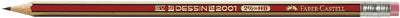FABER-CASTELL potlood DESSIN 2001, hardheidsgraad: HB
