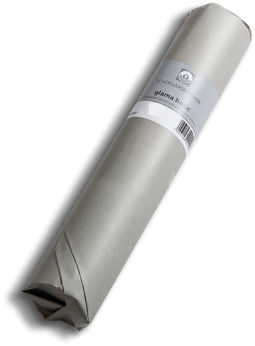 Schoellershammer Glama Basic schetspapier, 60 g/m², rol van 0,33 x 20 m
