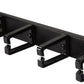 LogiLink 19 patchpaneel, 1 U, 5 kabelmanagementbeugels