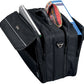 LiGHTPAK Notitieboekentas CORNICHE, nylon, zwart