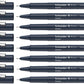 Schneider fineliner Pictus, etui van 8 stuks, zwart