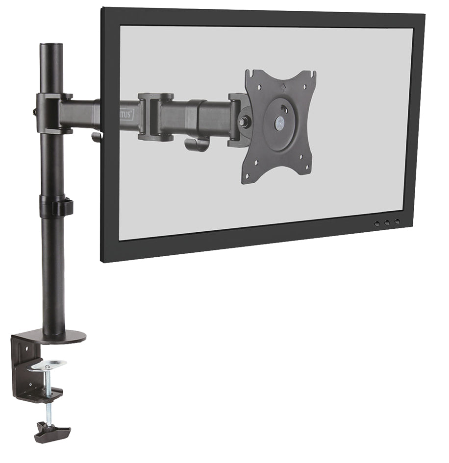 DIGITUS LCD/LED monitorarm enkel, met klemvoet, tot 69 cm