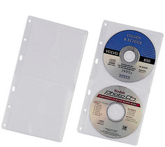 DURABLE CD/DVD-hoes COVER S, voor 2 CD's, PP, 156 x 288 mm