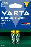 VARTA NiMH Akku oplaadbare accu solar, micro (AAA/HR03)
