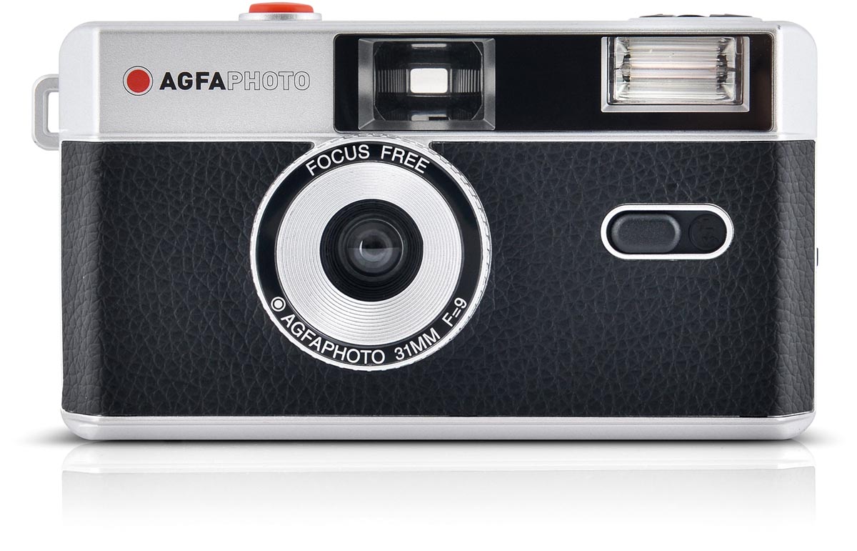 AgfaPhoto retro analoog fototoestel, 35mm, zwart