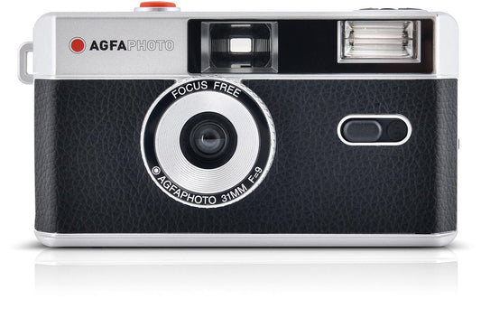AgfaPhoto retro analoog fototoestel, 35mm, zwart
