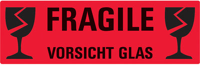AVERY Zweckform Opgelet glasetiket, 119 x 38 mm