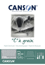 CANSON tekenblok C à grain Couleur, gevlekte oker