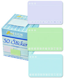 AVERY Zweckform ZDesign Sticker op rol Bevroren maanden