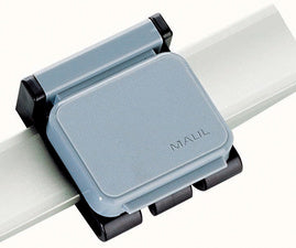 MAUL magnetische clip voor presentatiesysteem, grijs