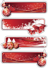 HERMA kerststicker DECOR dennenboom arrangementen, inwijding