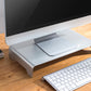 DIGITUS monitorstandaard / monitorverhoging, zilver